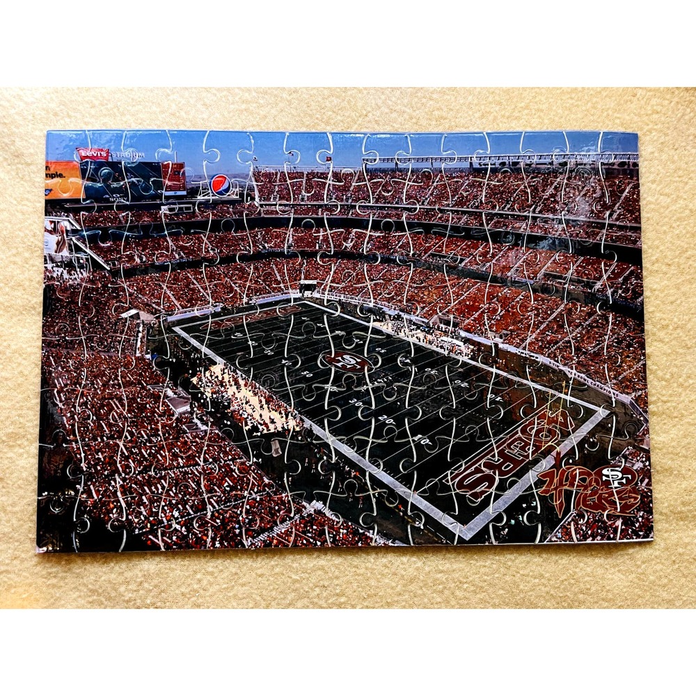 New San Francisco 49ers Stadium A4 Jigsaw Puzzle 120 pcs